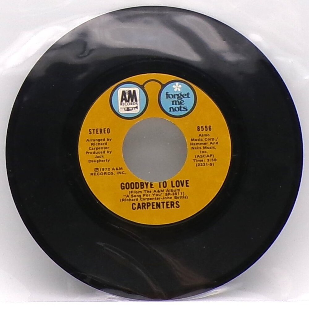 Top of the World/Goodbye To Love by The Carpenters 45 - Picture 4 of 6